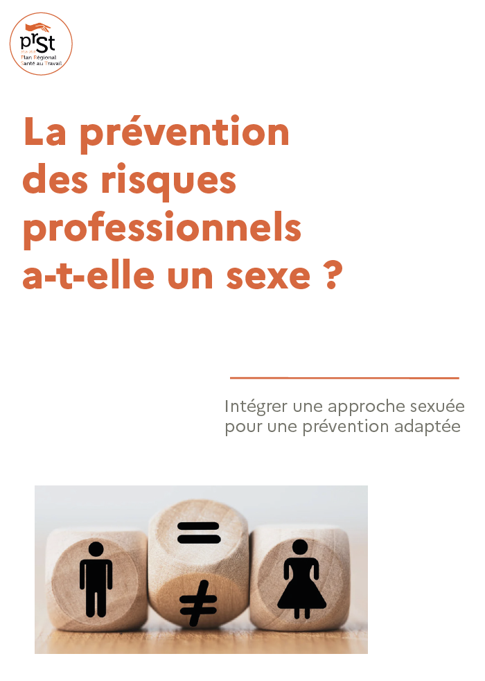 Couverture — PRST — La prévention des risques professionnels a-t-elle un sexe ?